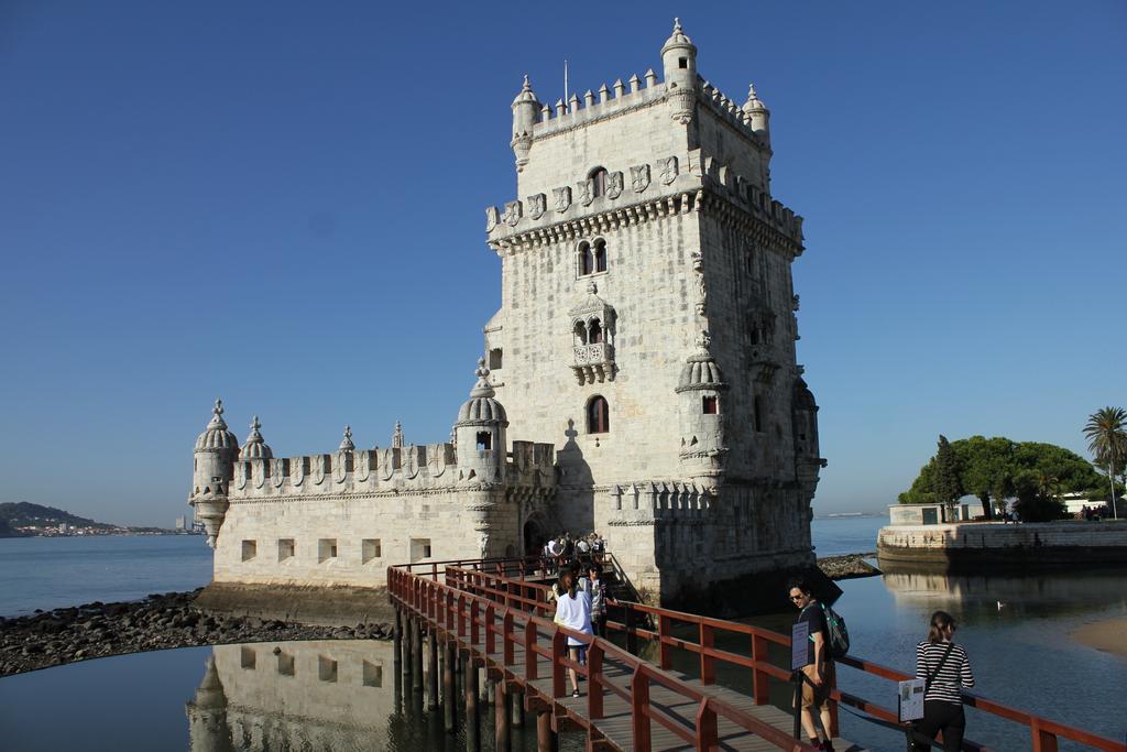 Ferienwohnung Sun House Belem - Free Parking And View Tower Lissabon Exterior foto